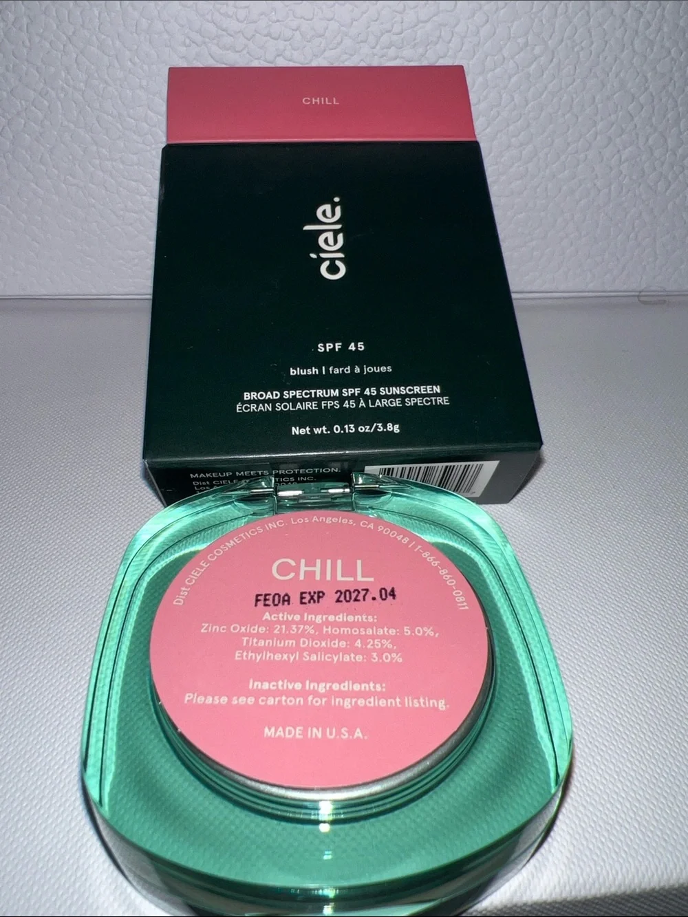 Ciele Blush -color Chill - SPF 45